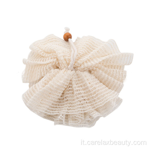 OEM Factory Eco-friendly Bamboo Fibre Bath Sponge